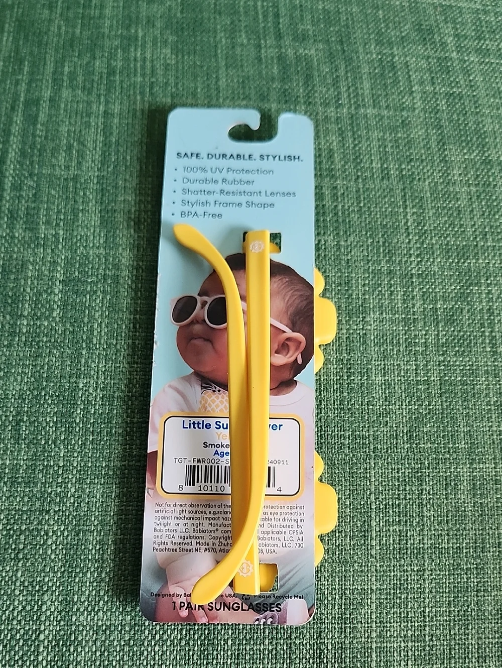 Target Little Sunflower Kids Sunglasses - Yellow and Black